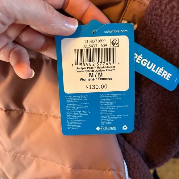 NWT Columbia women’s Juniper Peak Hybrid Jacket sz M - Picture 6 of 10